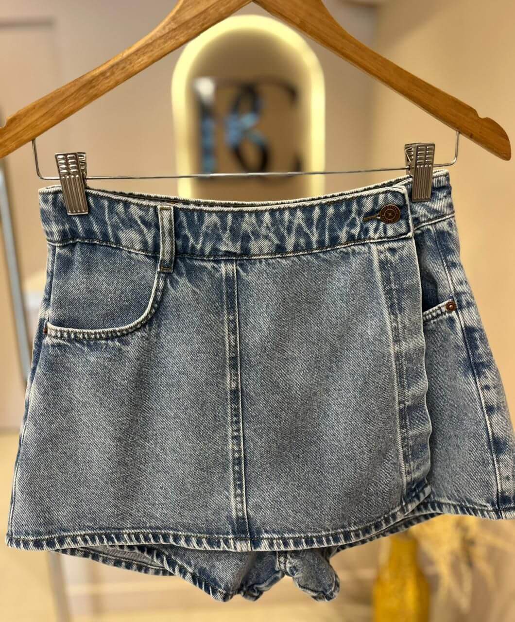 SHORT/SAIA CRUZADO