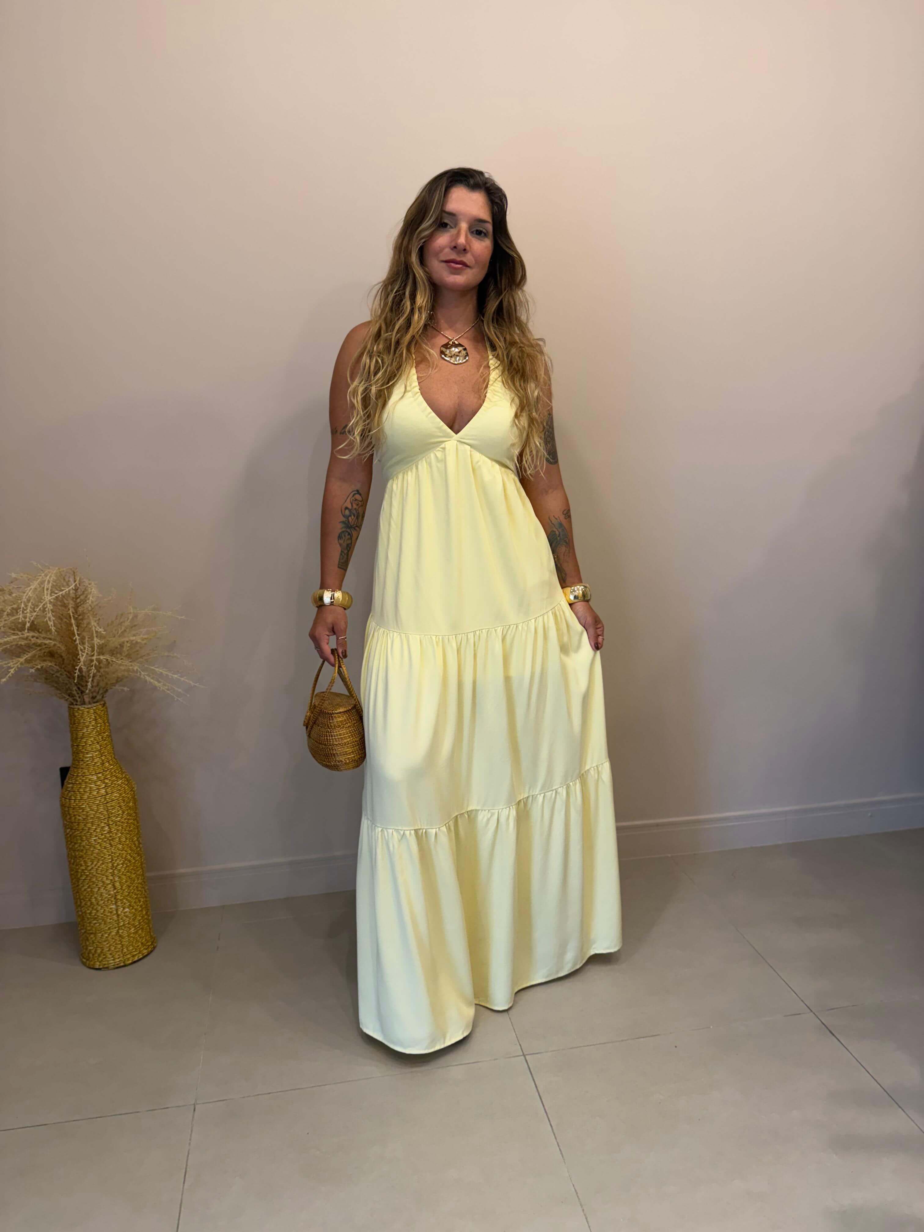 VESTIDO LONGO PRISCILA