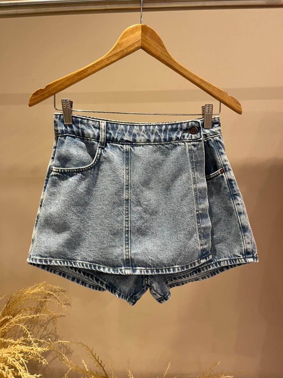 SHORT/SAIA CRUZADO
